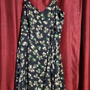 City Chic Floral Print Dress